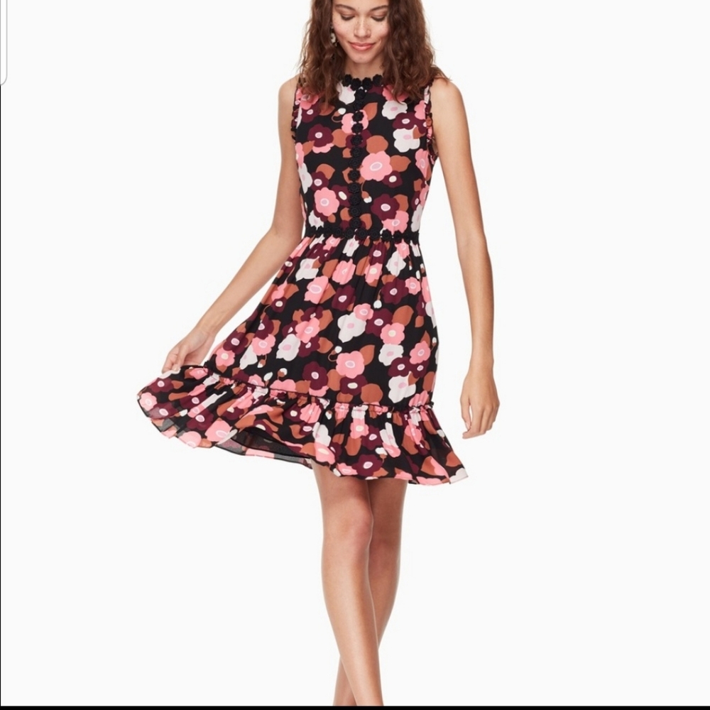 Kate Spade floral blooming mini dress